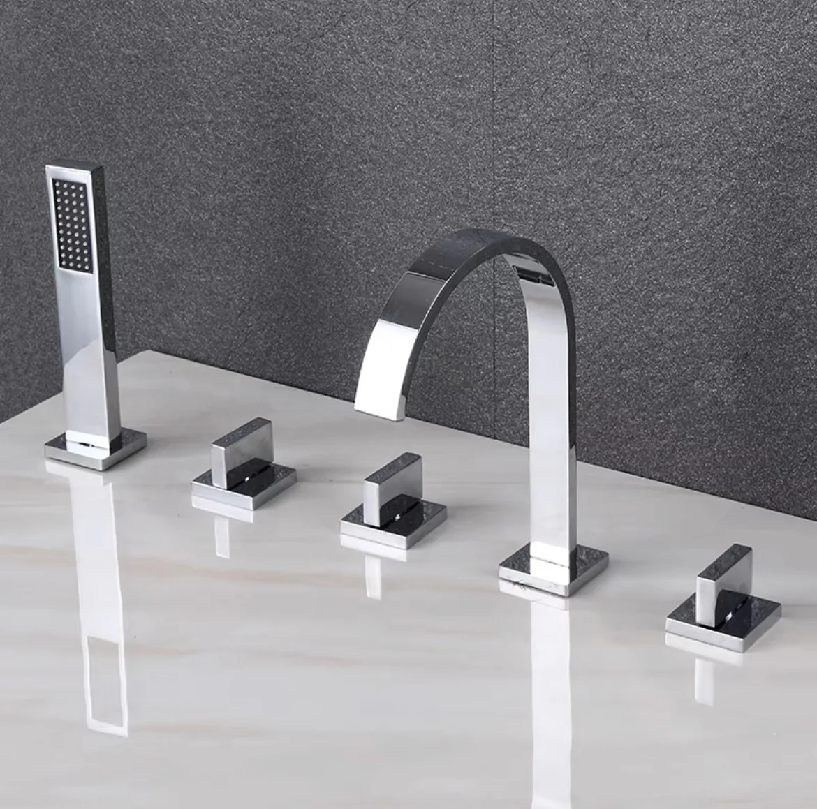 QZ1007 Three-hole Faucets